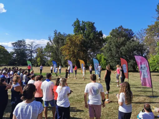 Team Building extérieur, parc du Château de Seguin